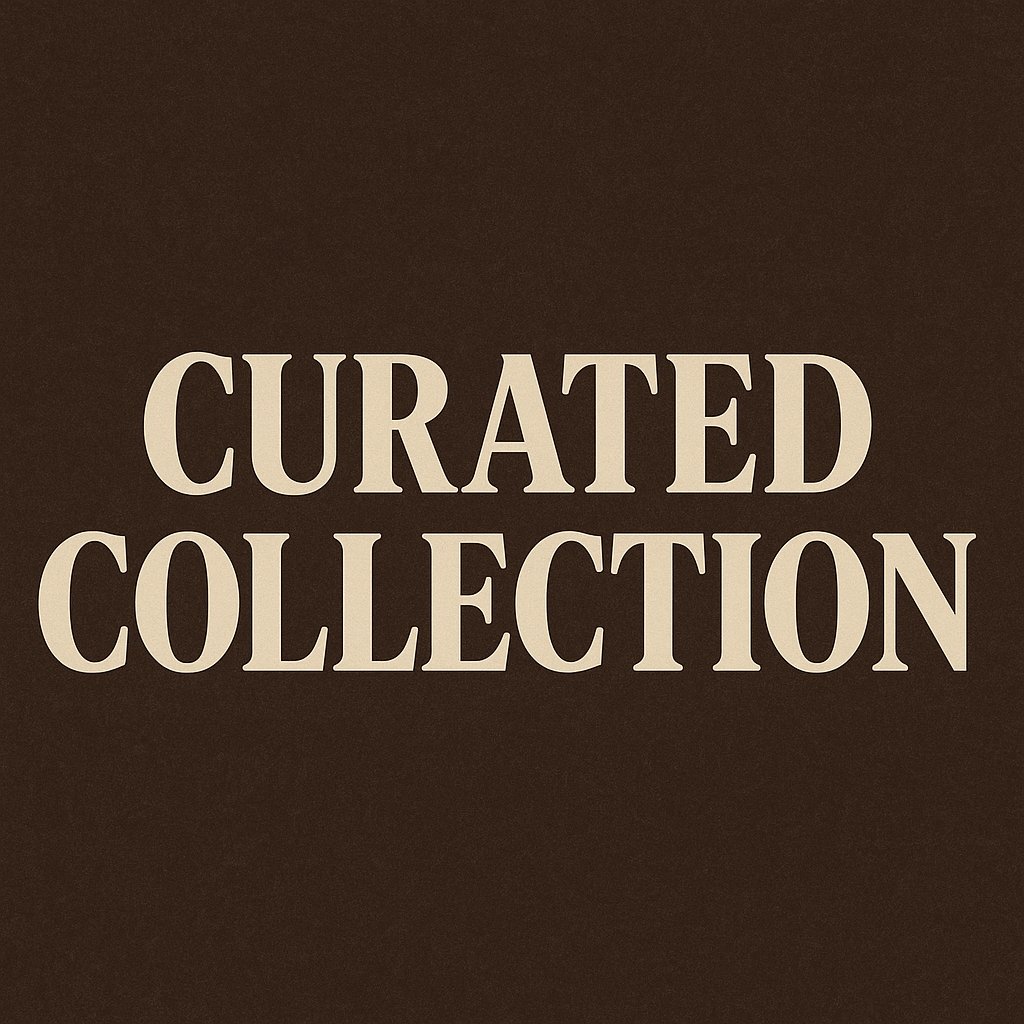Curated Collection — Vintage Serif Banner