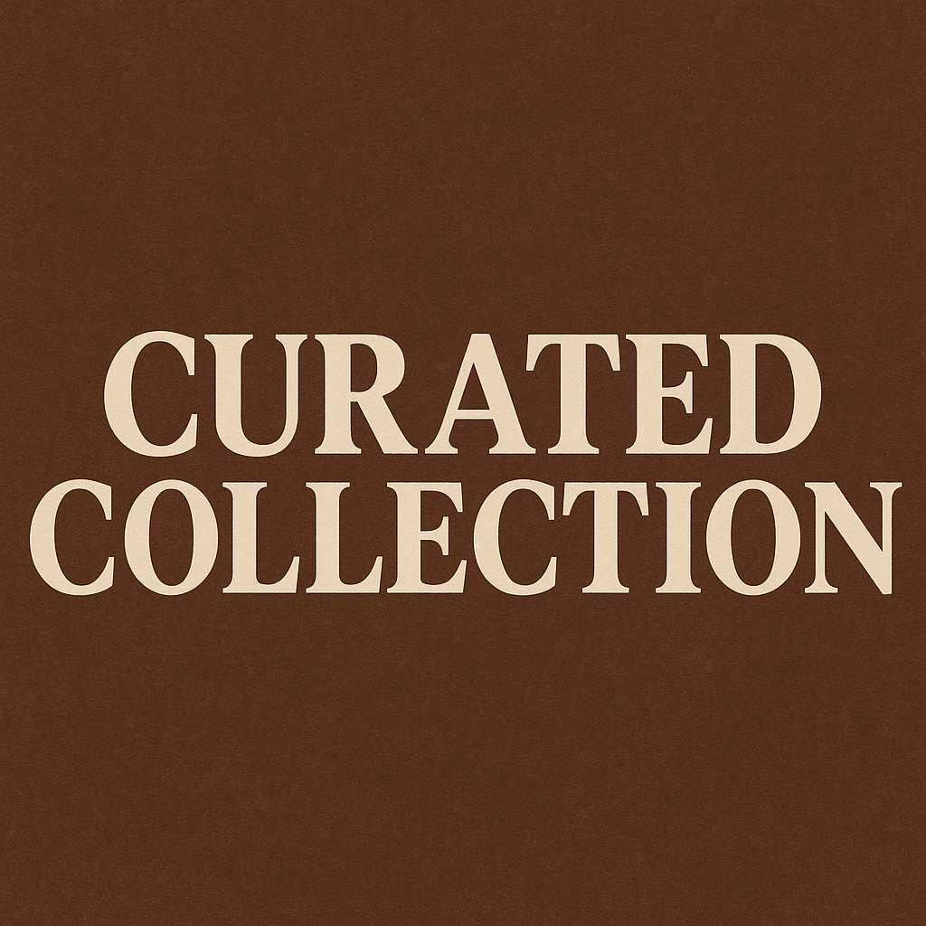 Curated Collection — Vintage Serif Poster