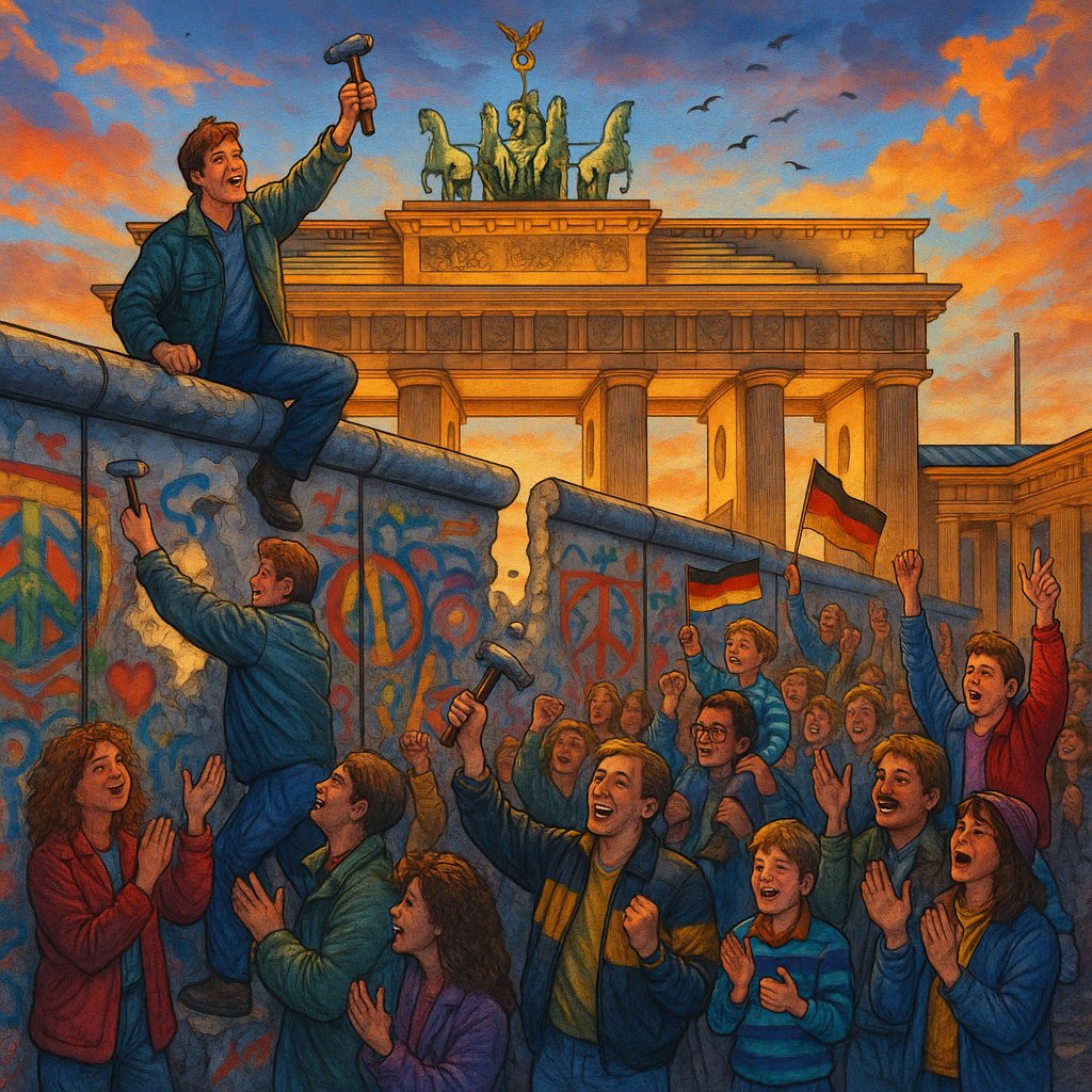Dawn at the Brandenburg Gate: The Fall of the Wall