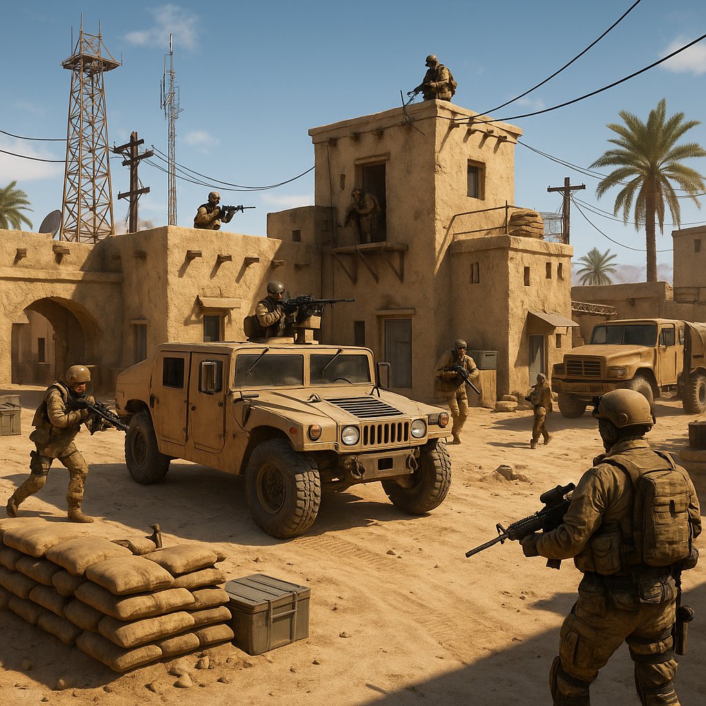 Desert Outpost Patrol — Game Worlds