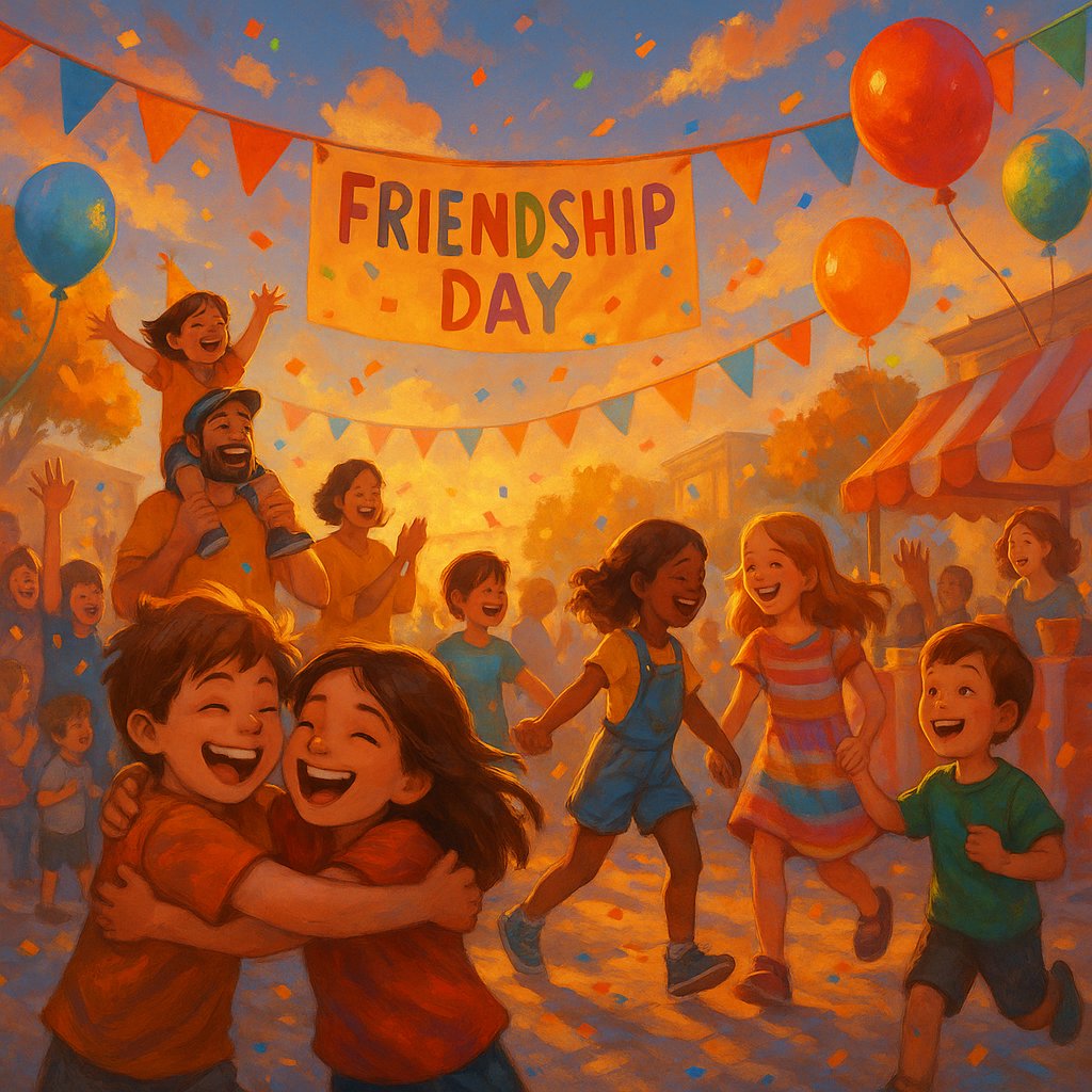 Friendship Day Street Festival at Golden Hour
