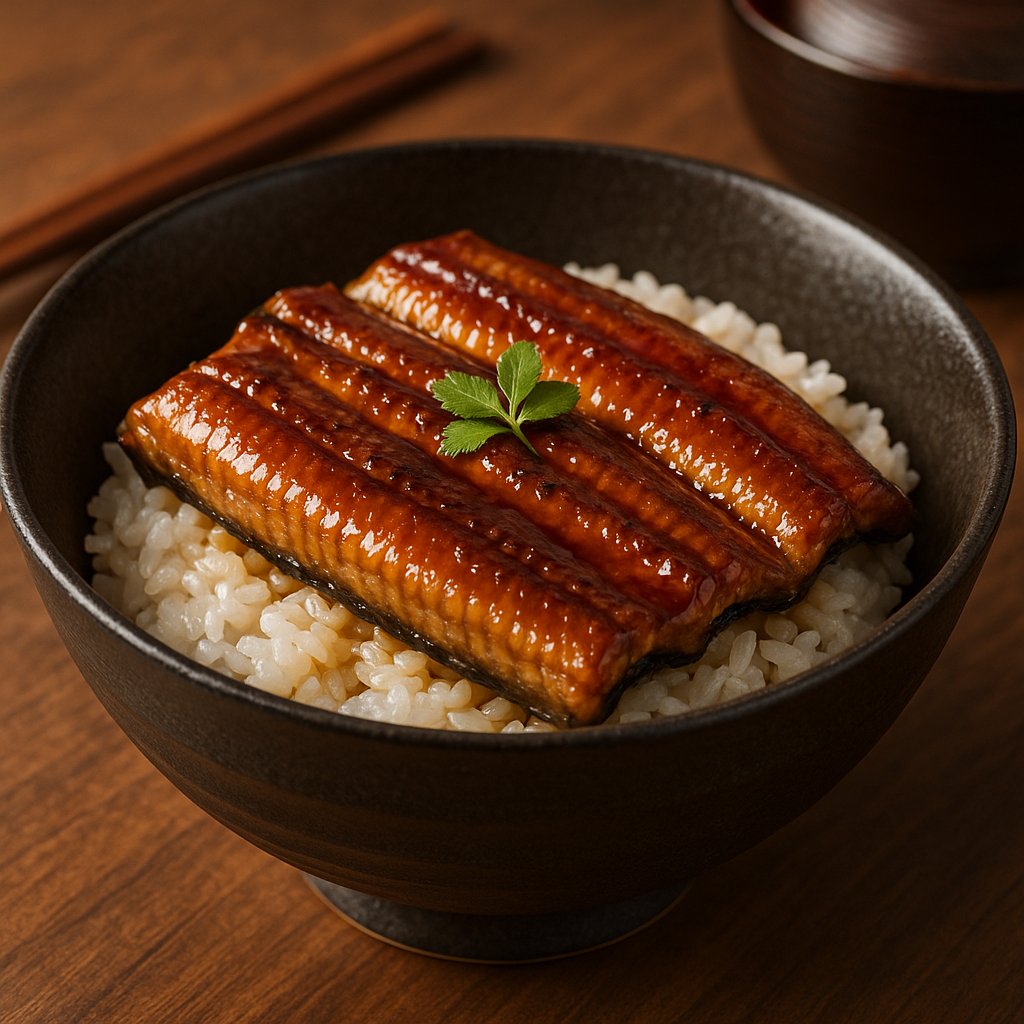 Glazed Unagi Don — Caramelized Eel over Steamed Rice