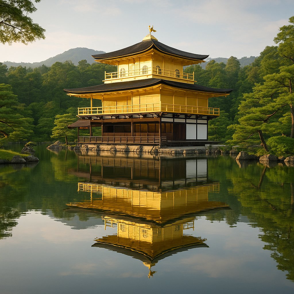 Golden Reflection — Kinkaku-ji (The Golden Pavilion)