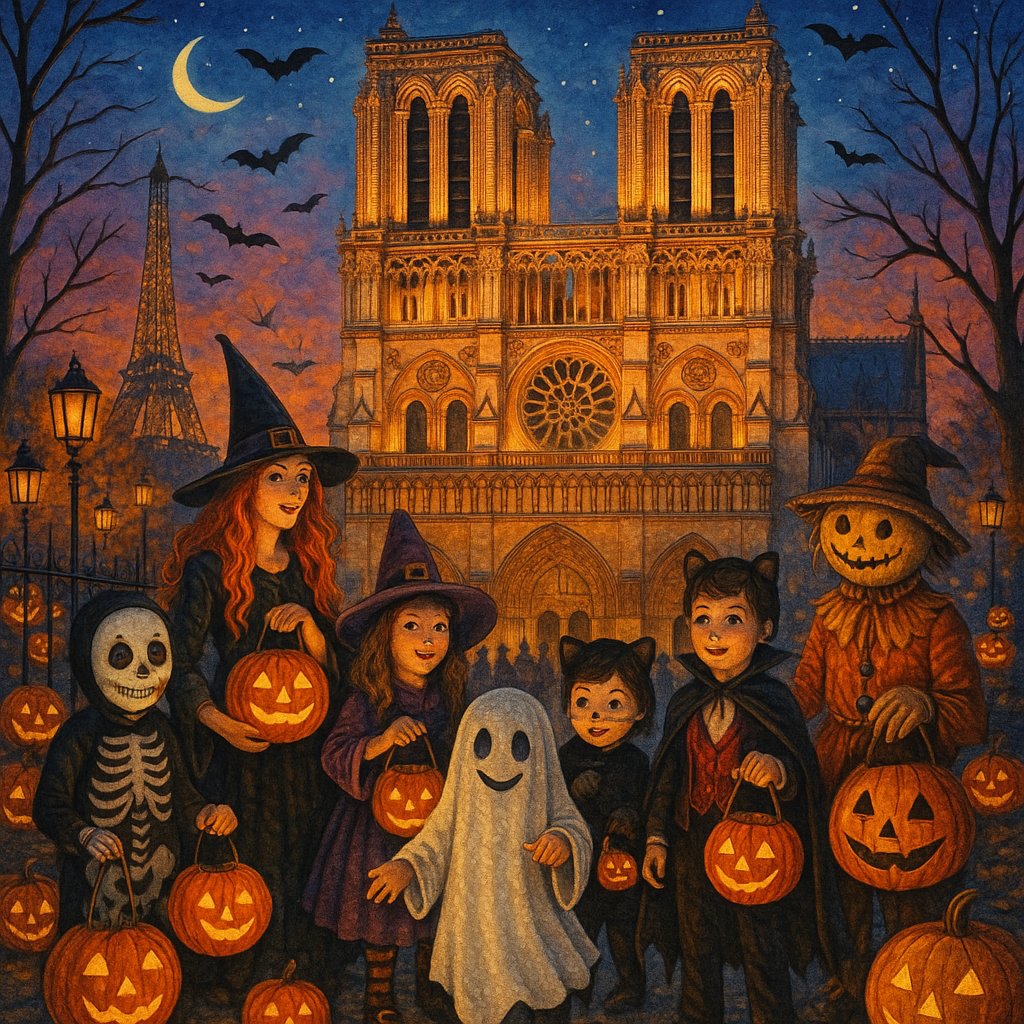 Halloween Night in Paris