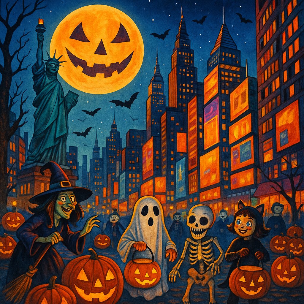 Halloween Night in the City