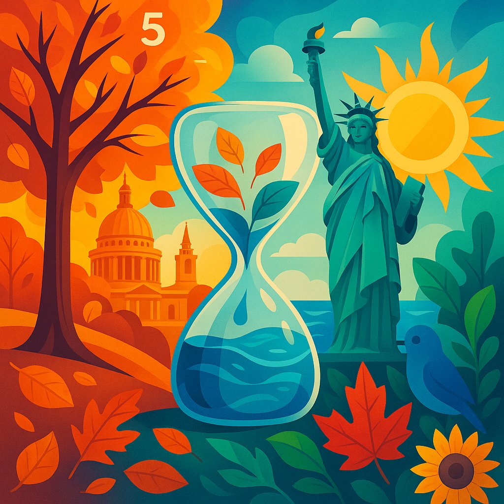 Hourglass of Seasons — 5th November Transition