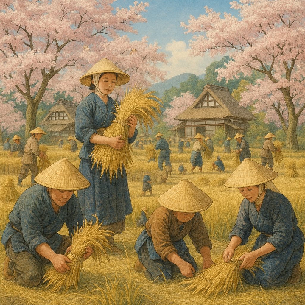 Japanese Rice Harvest Festival