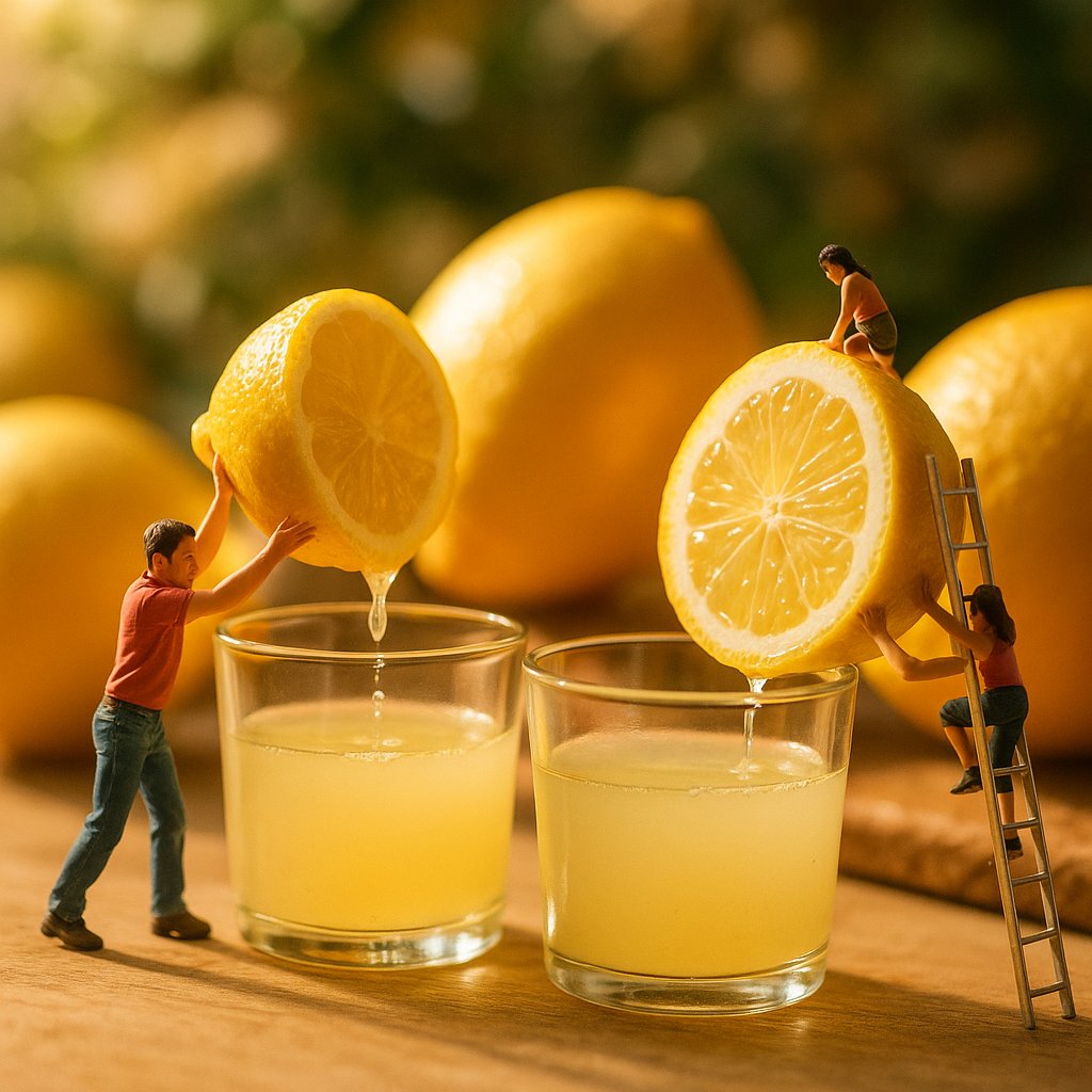 Lemon Harvest: Tiny Workers, Big Refreshment