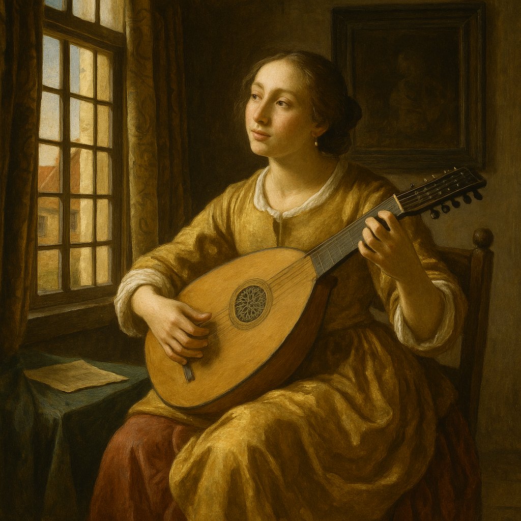 Lute Player at the Window