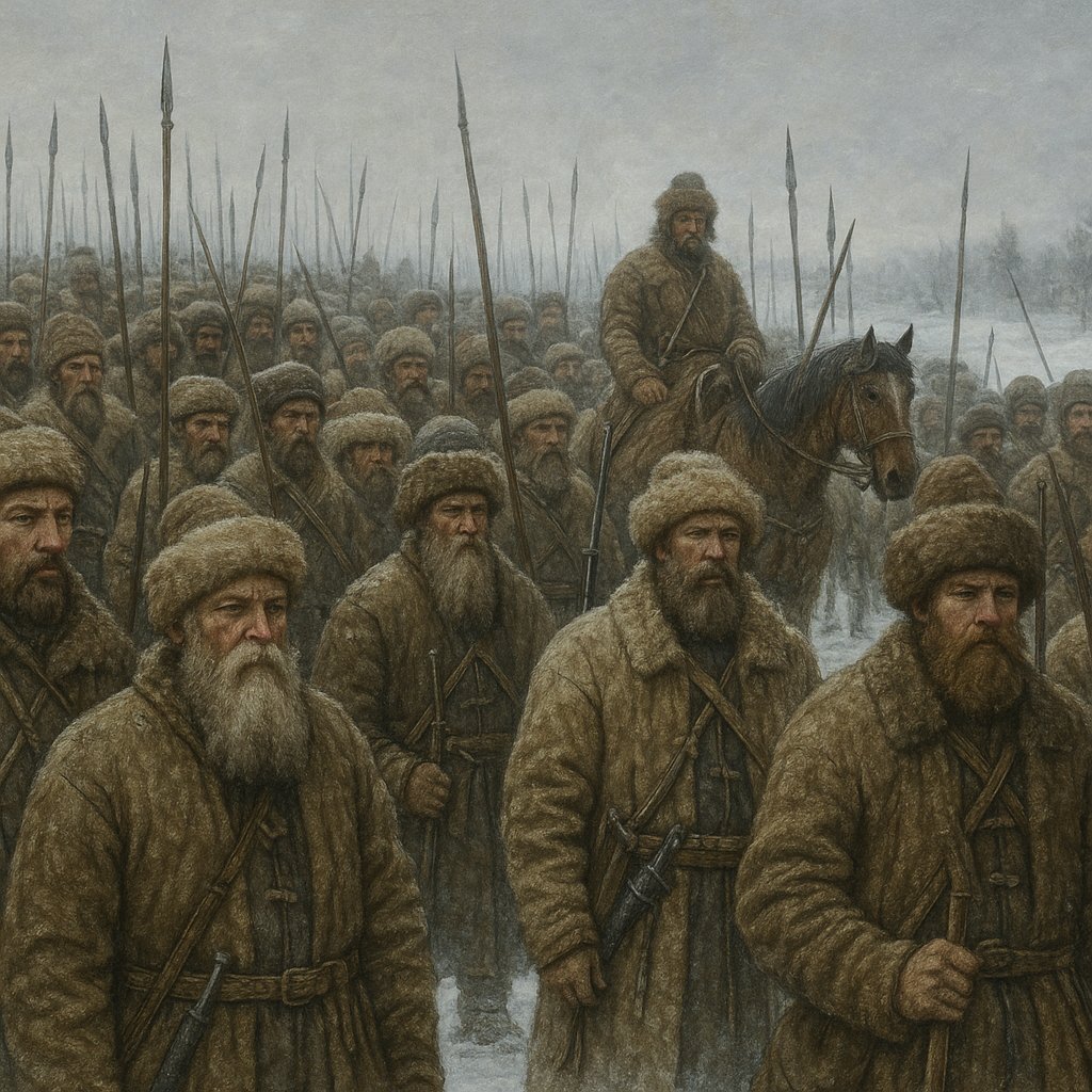March of the Siberian Cossacks
