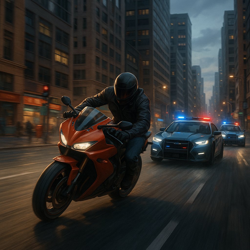 Midnight Run — Urban Bike Chase