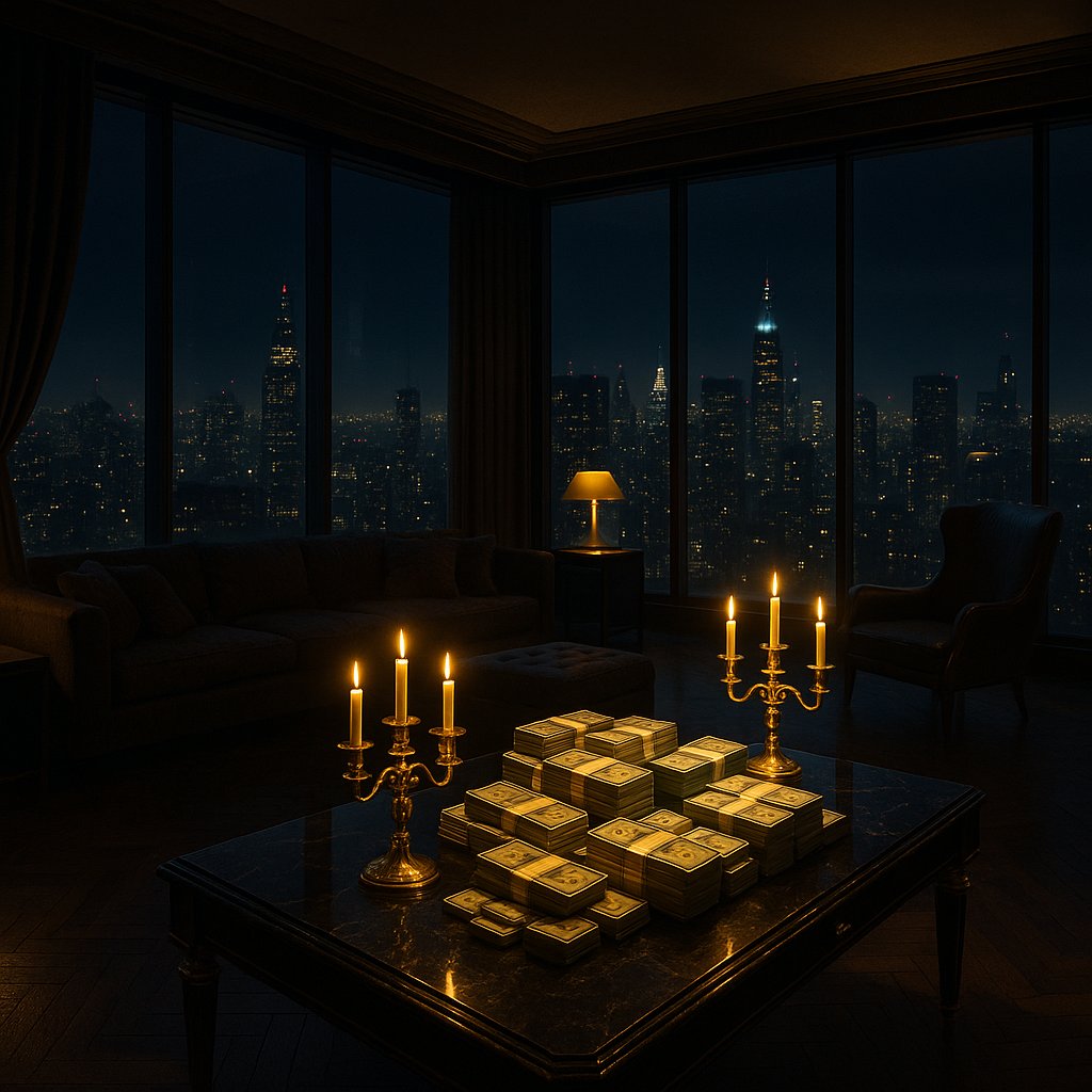 Nocturne of Gold and Glass