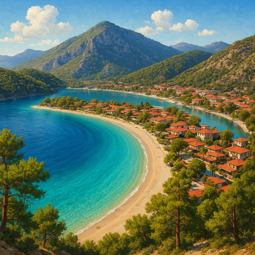 Ölüdeniz Lagoon — Turquoise Curve at Fethiye