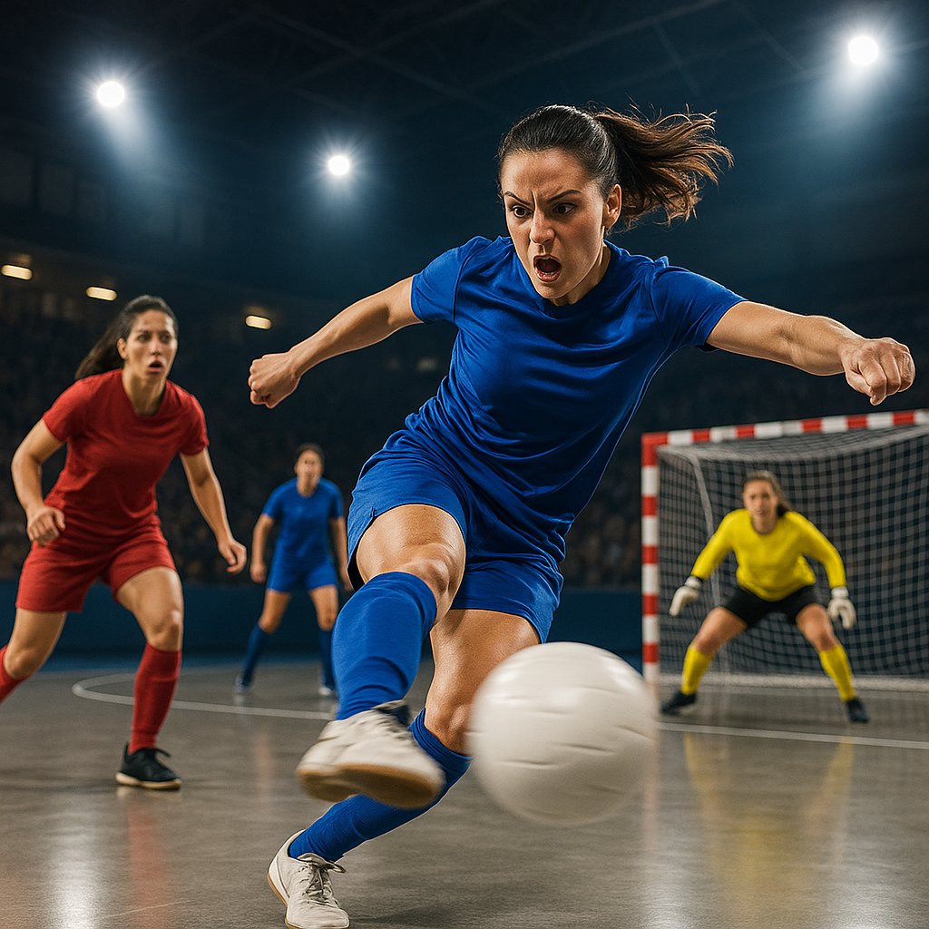 Power Shot — Women's Futsal Strike