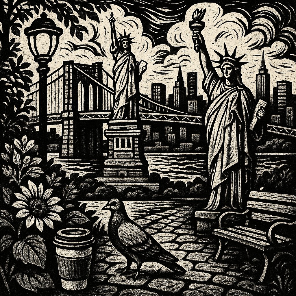 Riverside Reverie: Night in the City