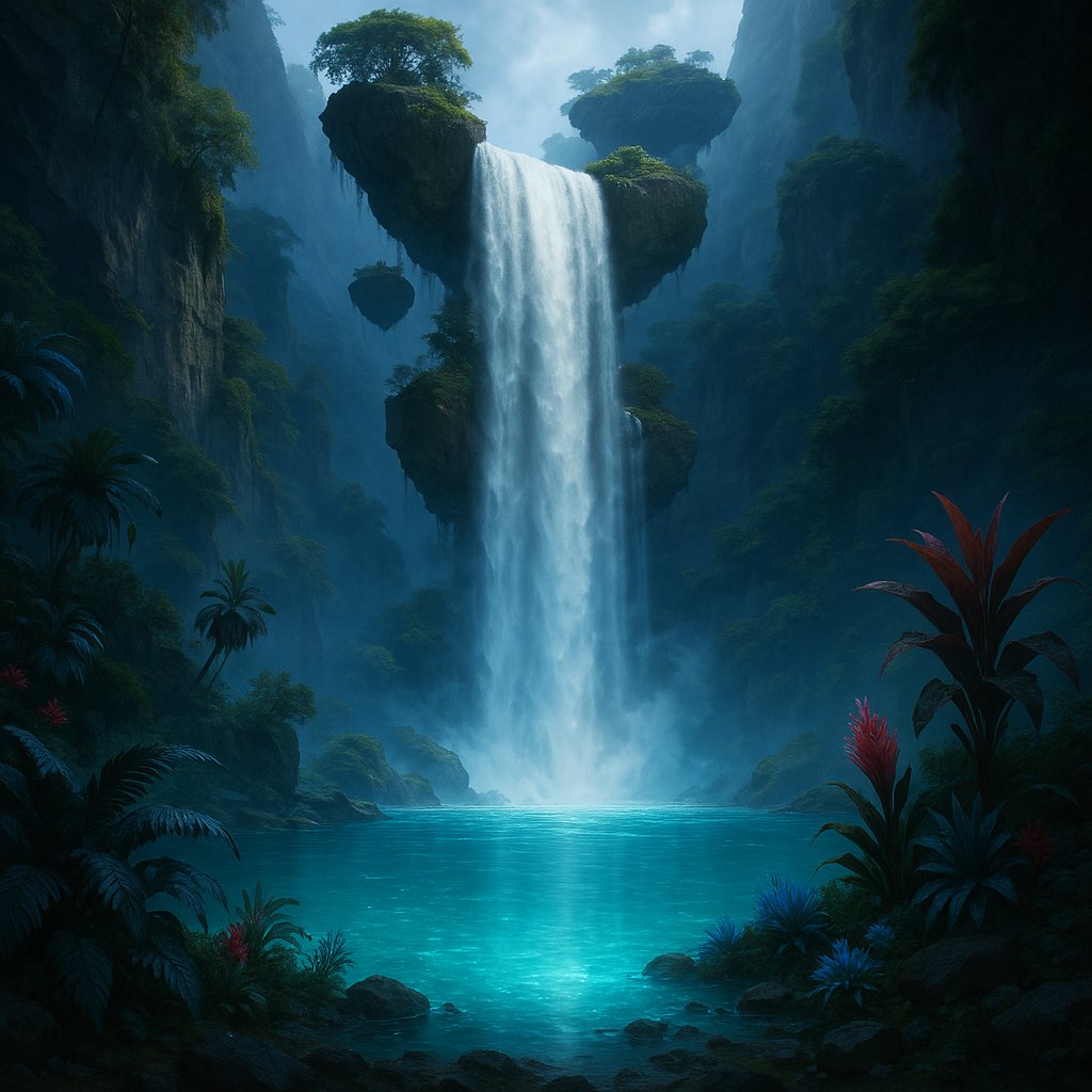 Sacred Waterfall Canyon