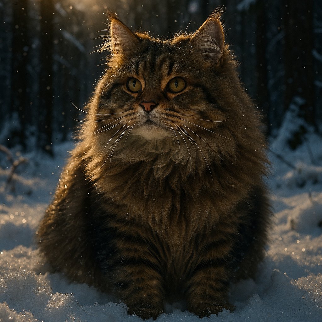 Siberian Majesty in Winter Light