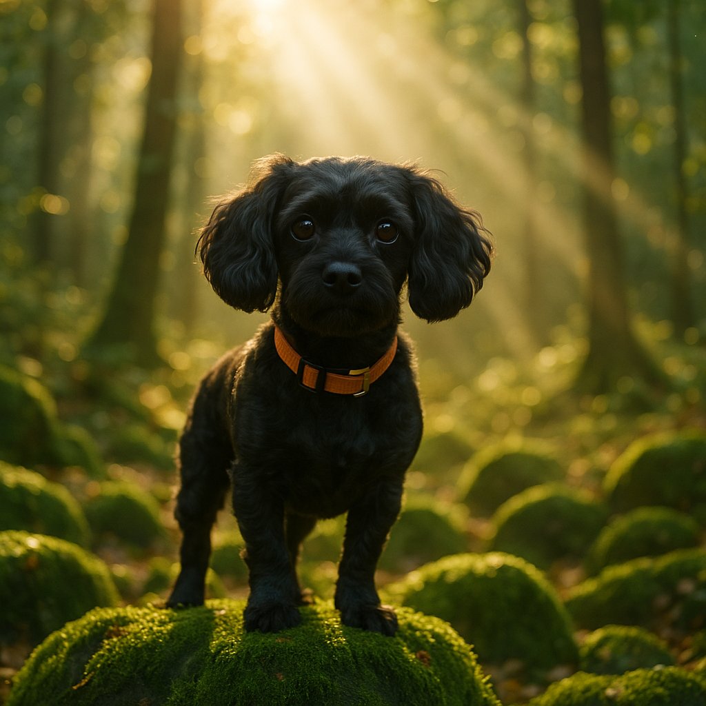 Sunlit Forest Companion