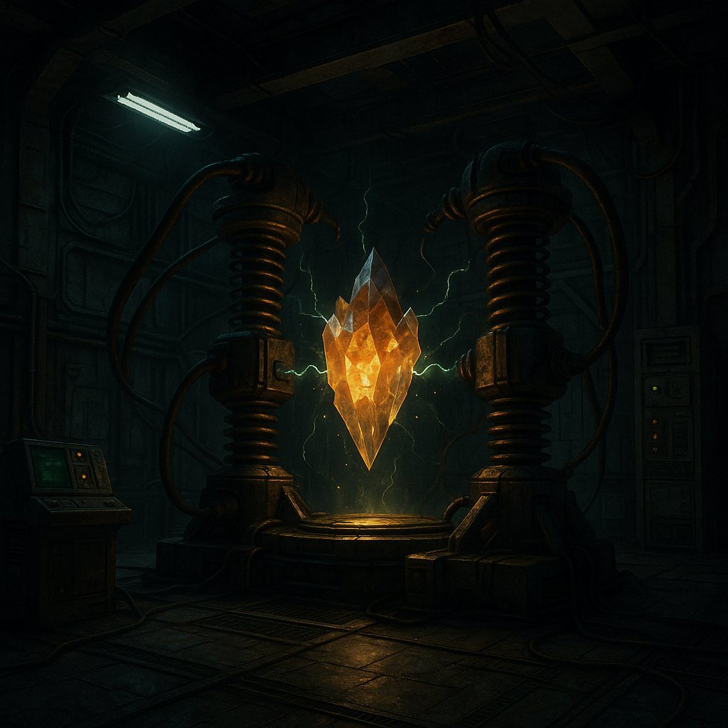 Suspended Crystal Core in the Stabilization Chamber