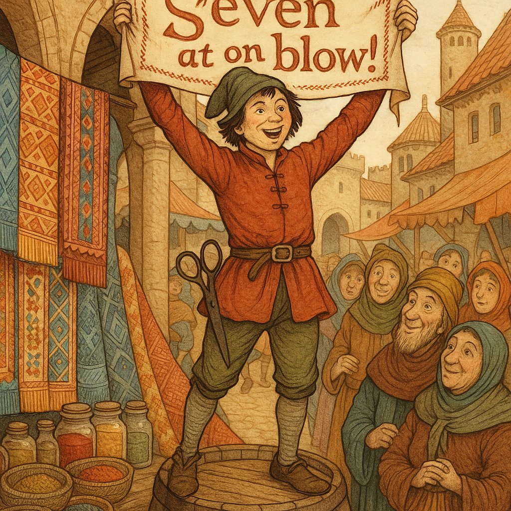 The Brave Little Tailor Triumphant in the Market