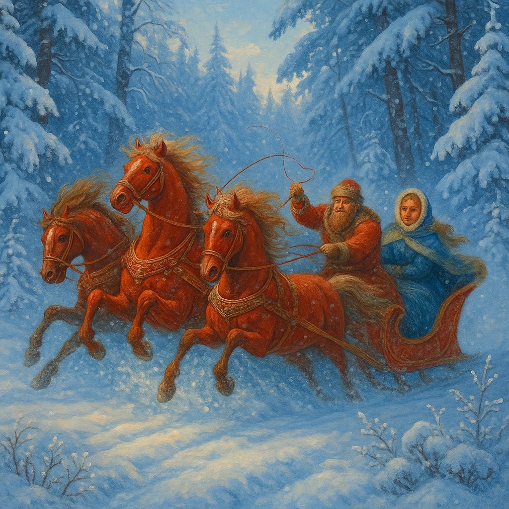 Troika Through the Enchanted Winter Wood