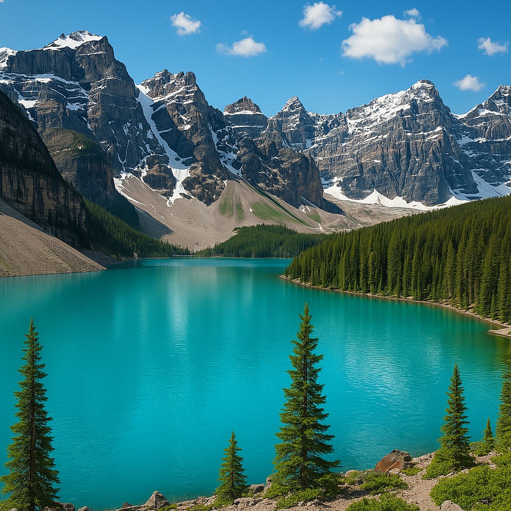Turquoise Tranquility — Moraine Lake, Canadian Rockies