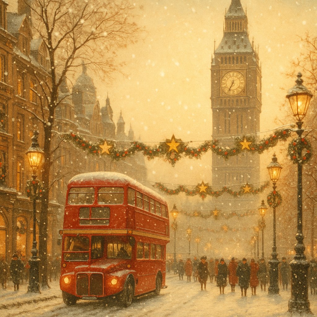 Vintage Christmas in London