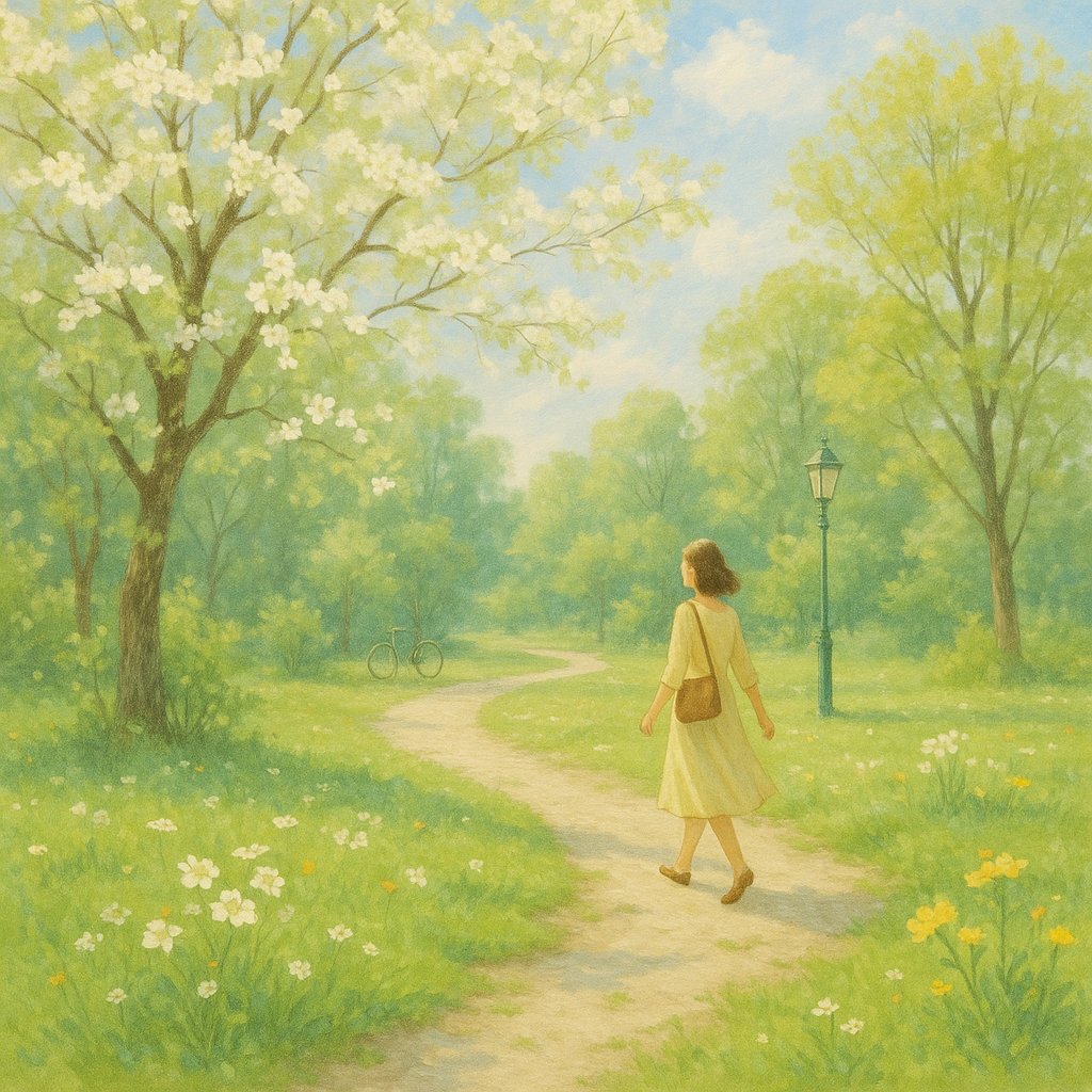 A Soft Spring Stroll