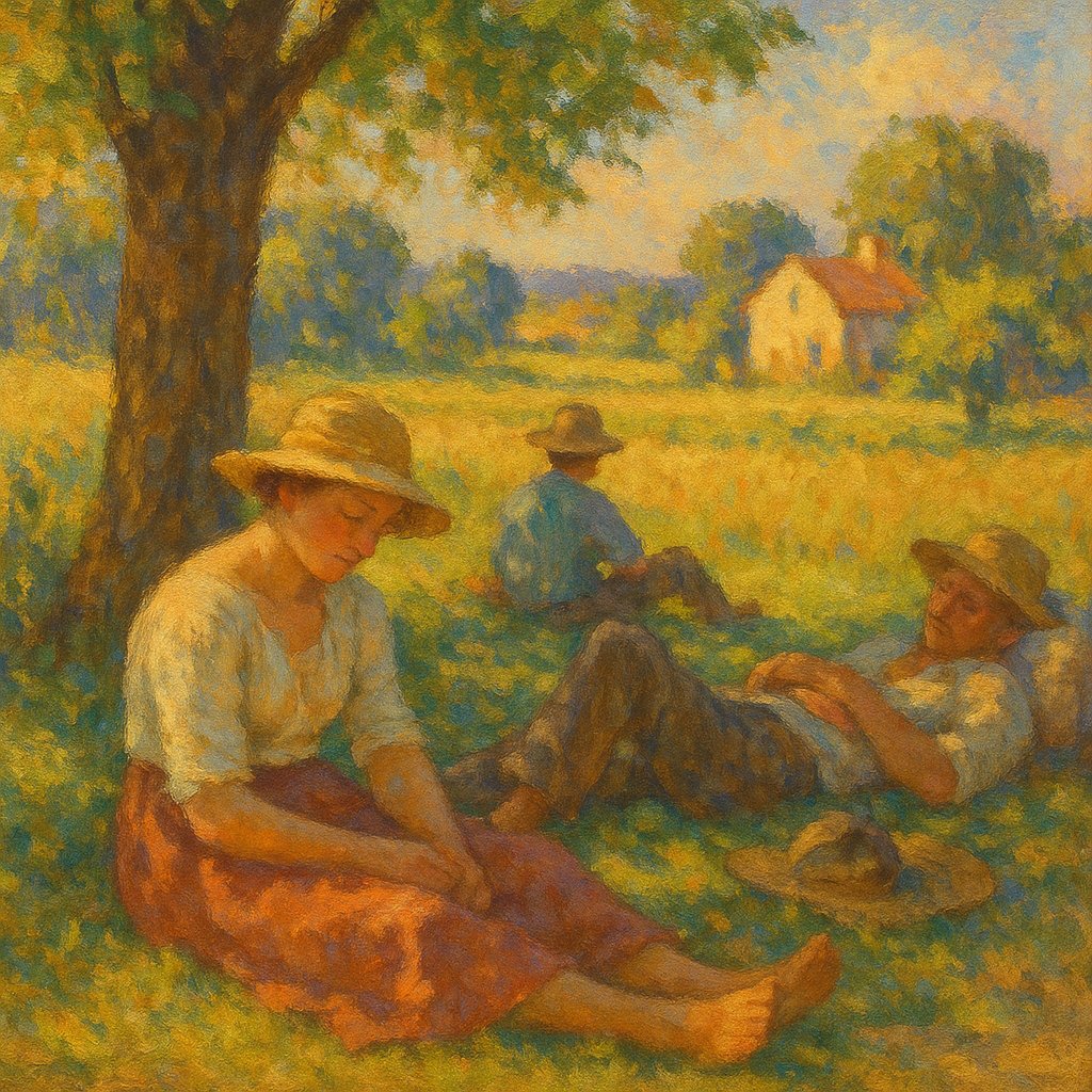 Afternoon Rest in the Meadow