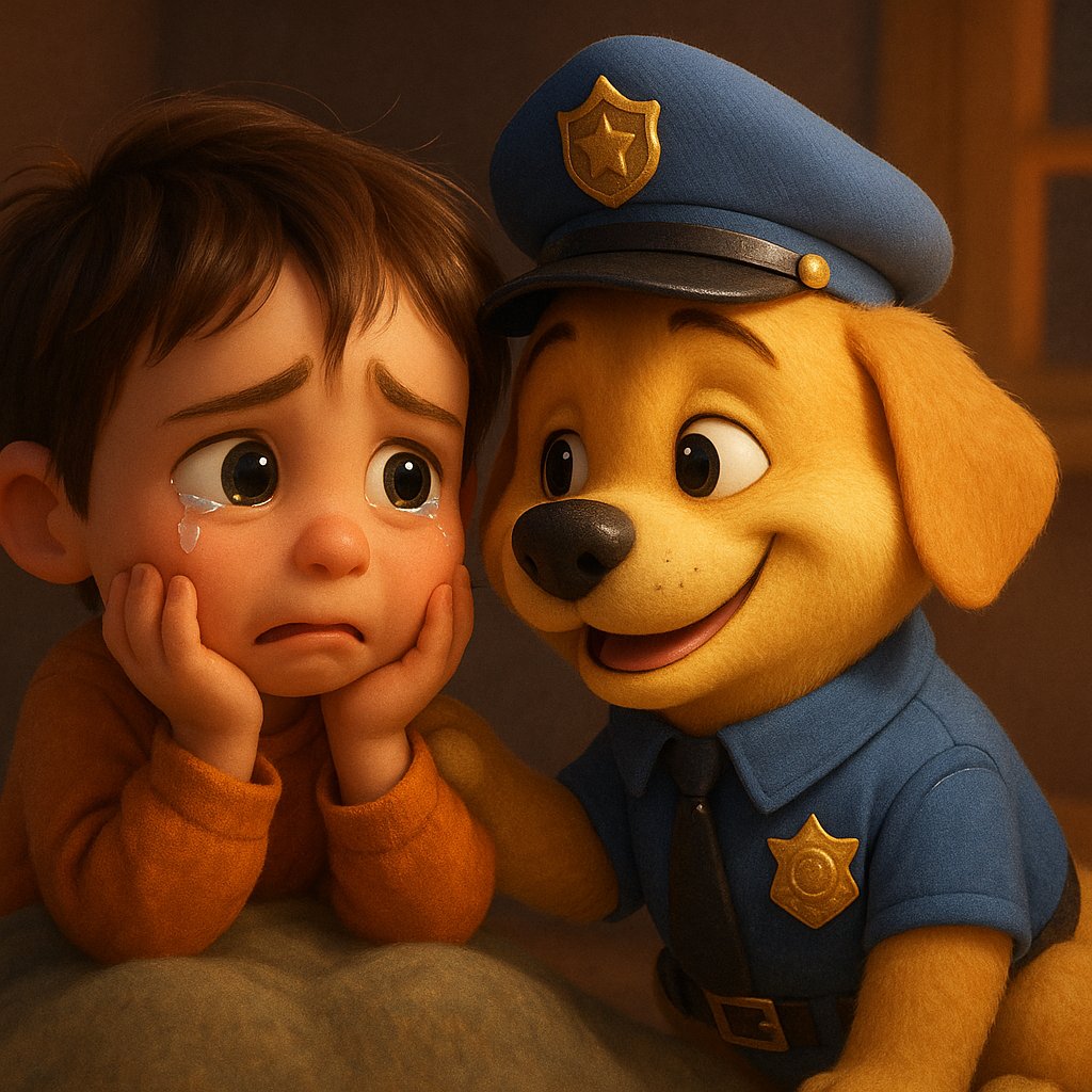 Brave Pup, Gentle Comfort