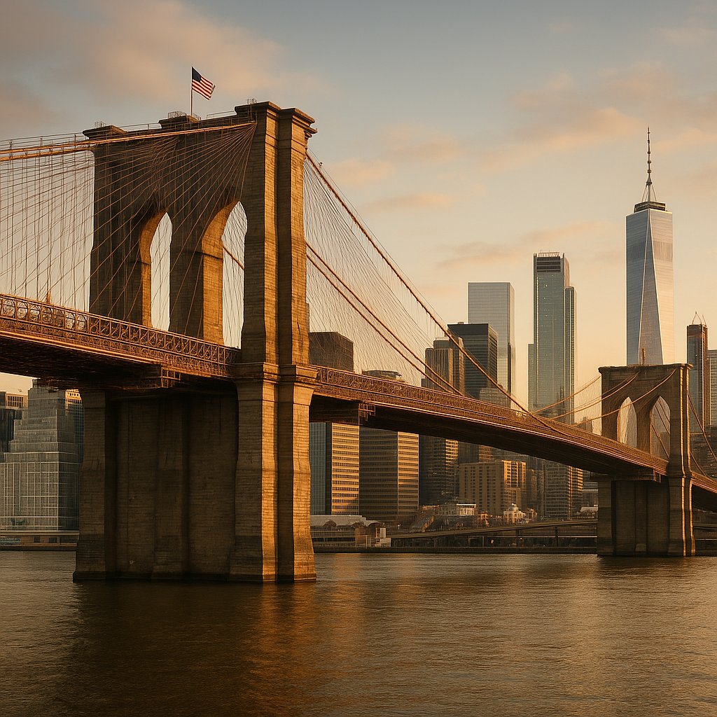 Brooklyn Bridge at Golden Hour