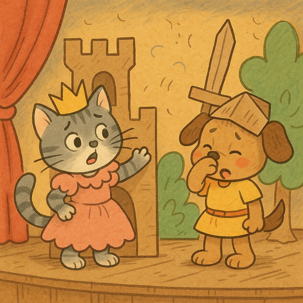 Cardboard Castle Curtain Call