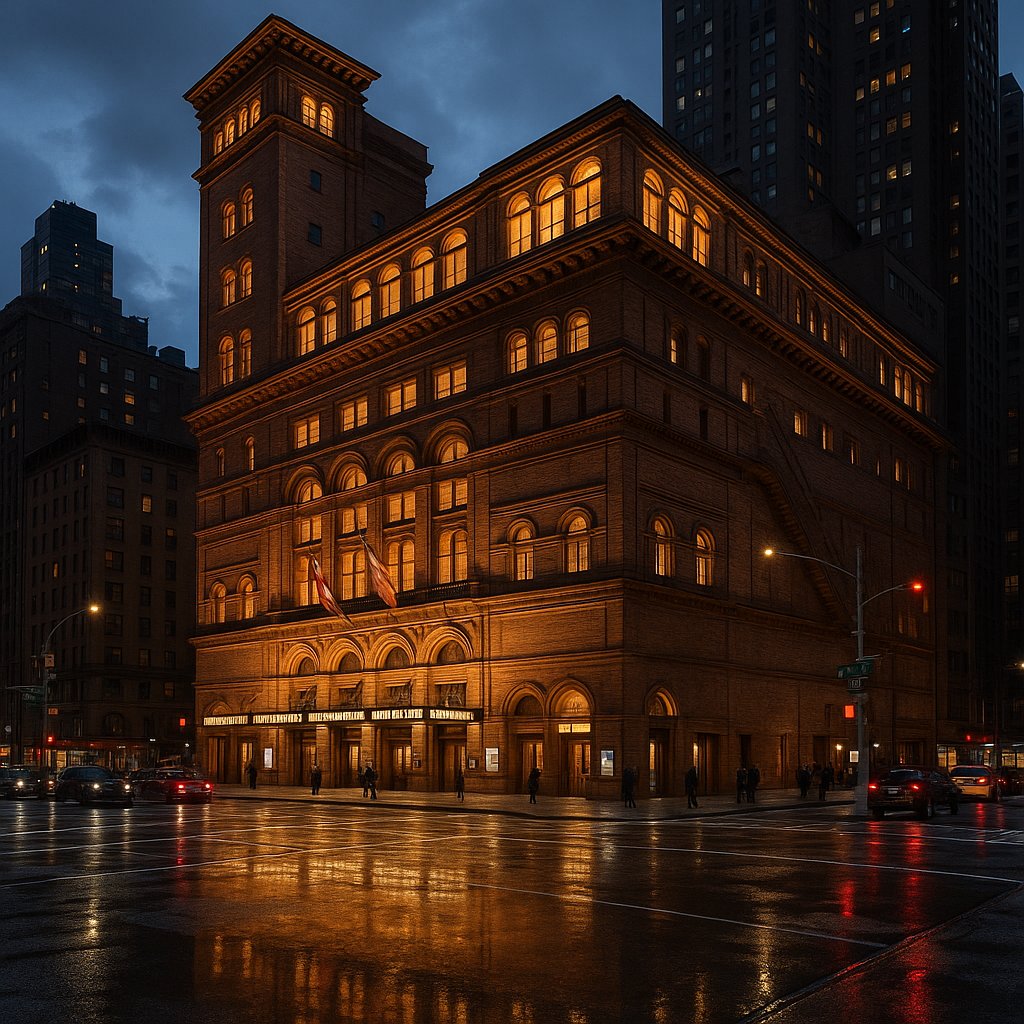 Carnegie Hall at Dusk