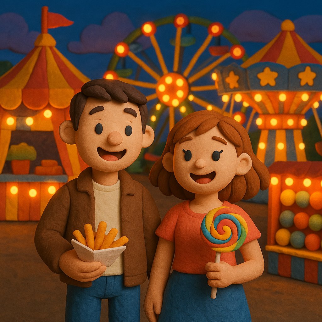 Clay-Date at the Carnival