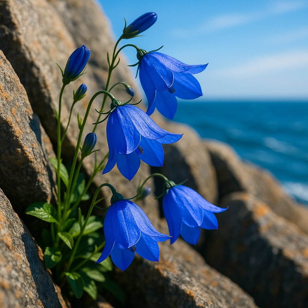 Coastal Blue Harebells