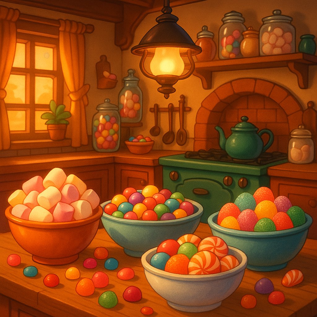 Cozy Candy Kitchen