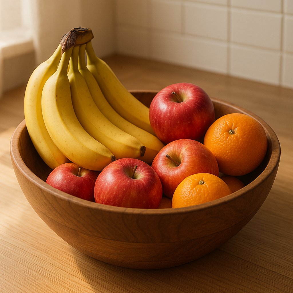 Cozy Kitchen Fruit Bowl