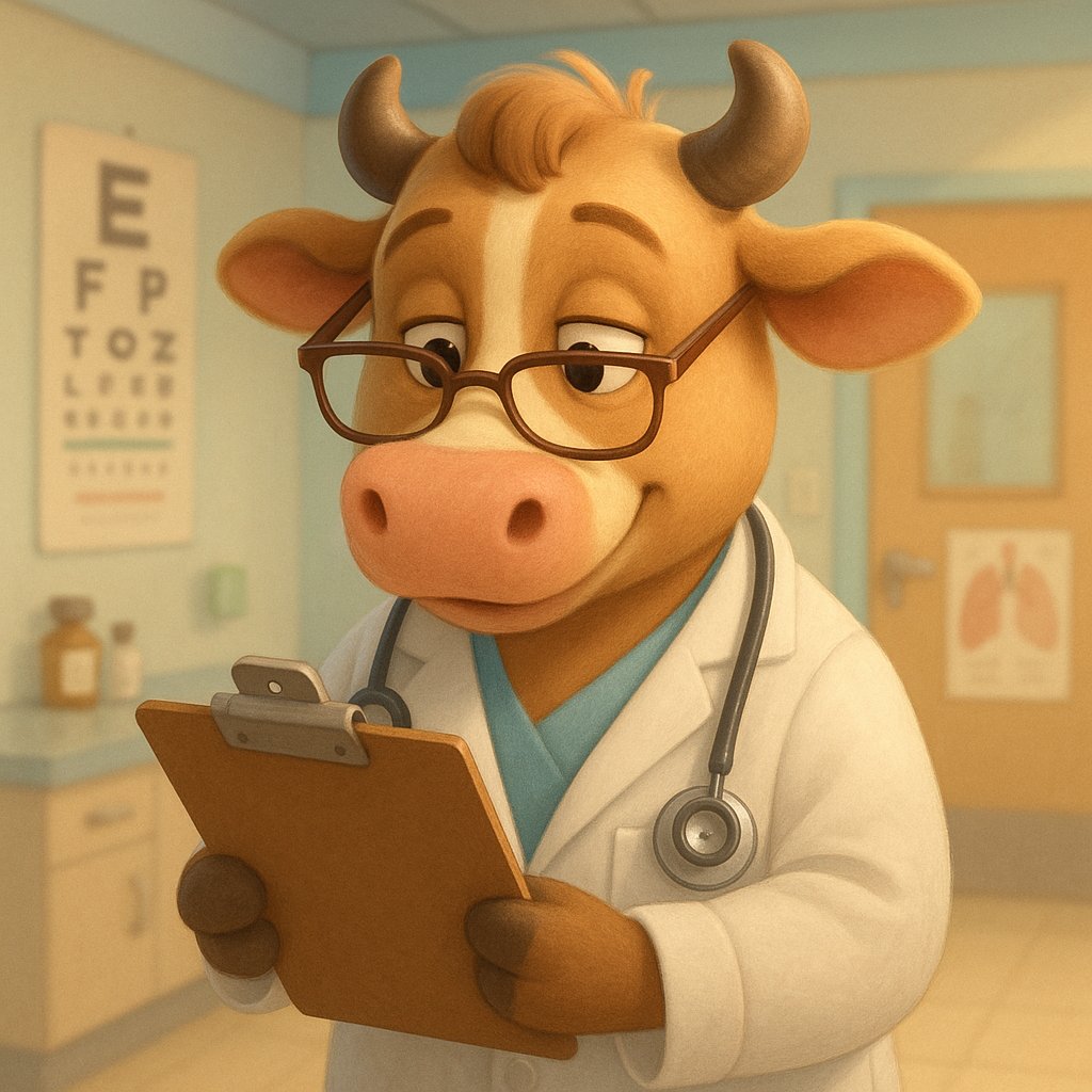 Dr. Moo: The Friendly Clinic Checkup