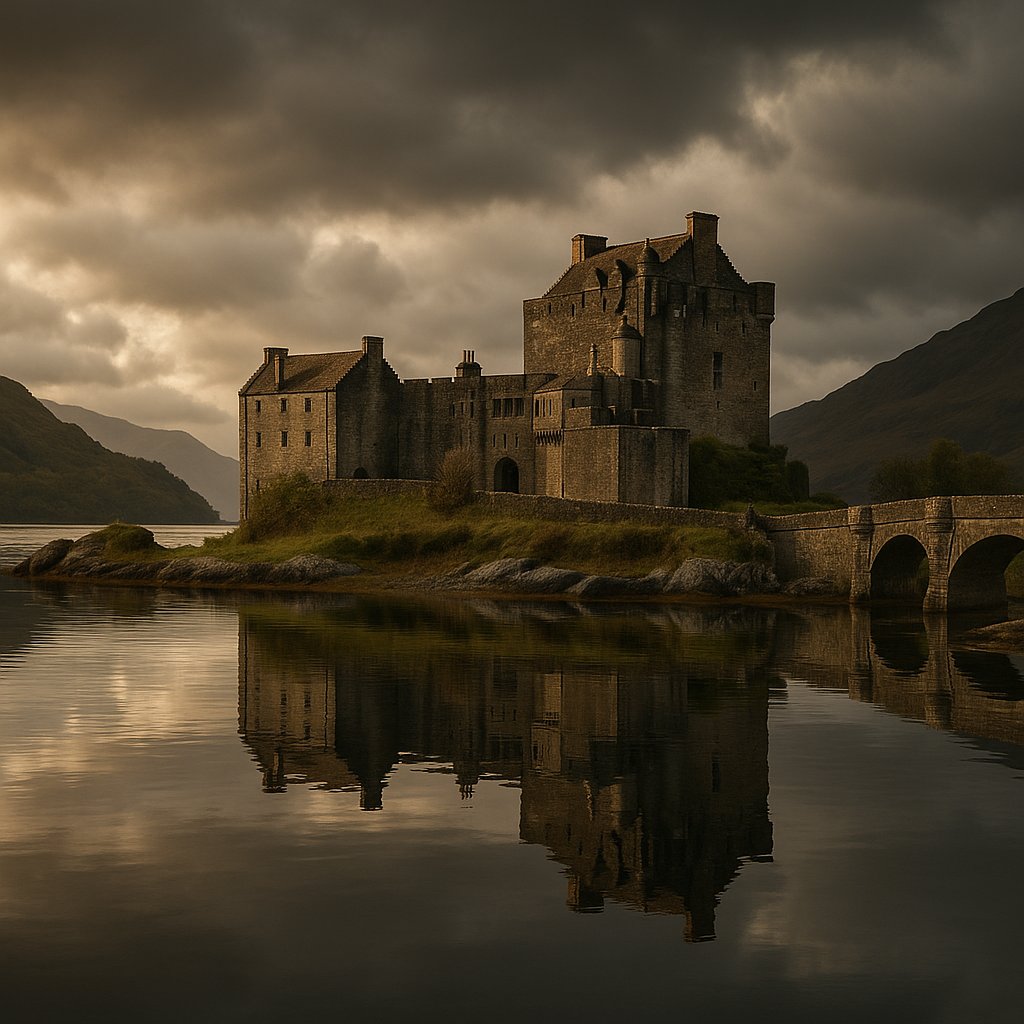 Eilean Donan at Dusk — Reflections of a Highland Fortress
