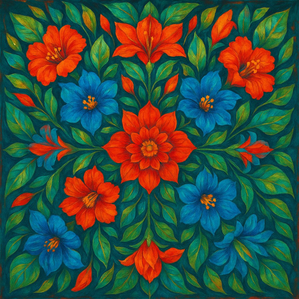 Emerald Bloom Mandala