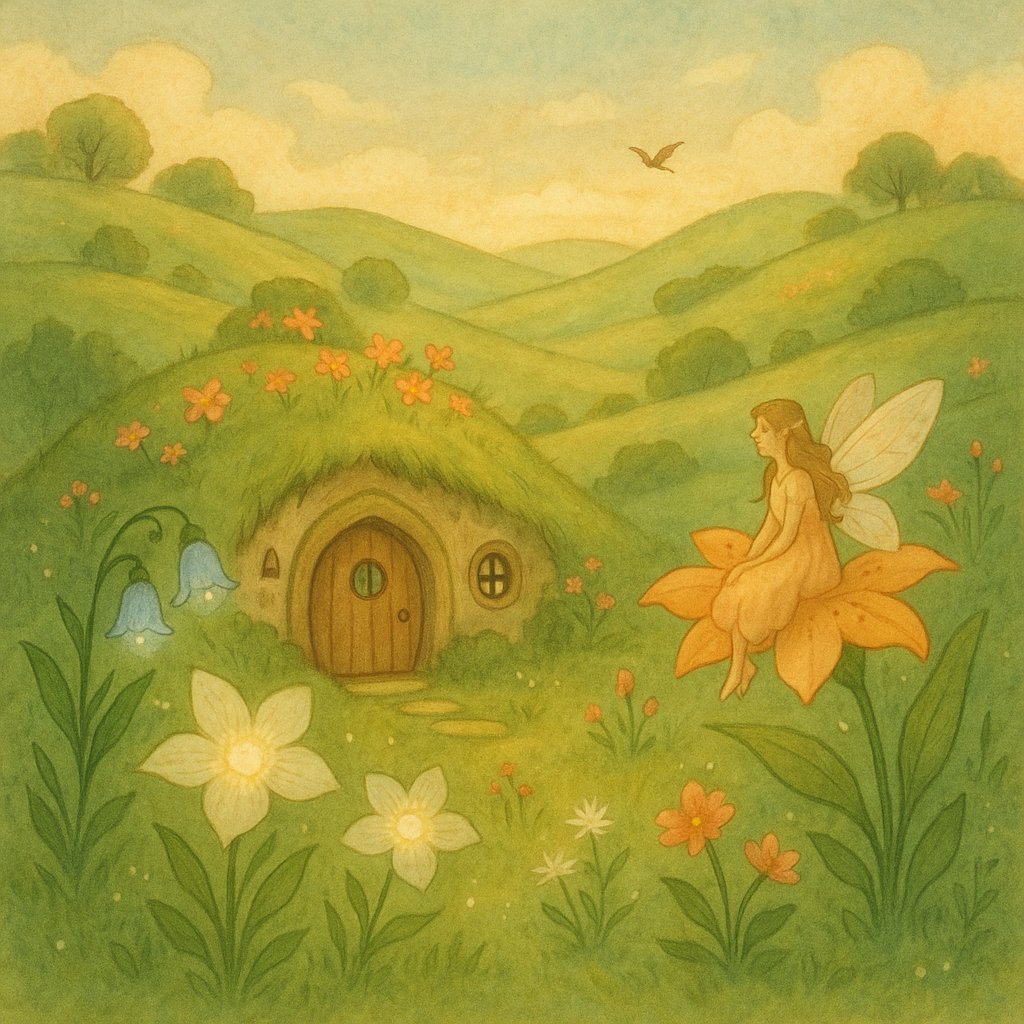 Fairy Hill at Golden Noon