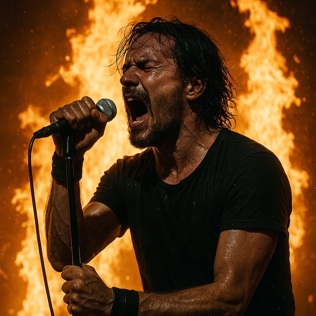 Fire and Voice: Epic Concert Close-Up