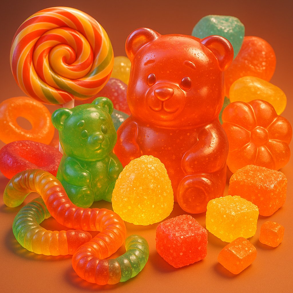 Glowing Gummy Bear Medley