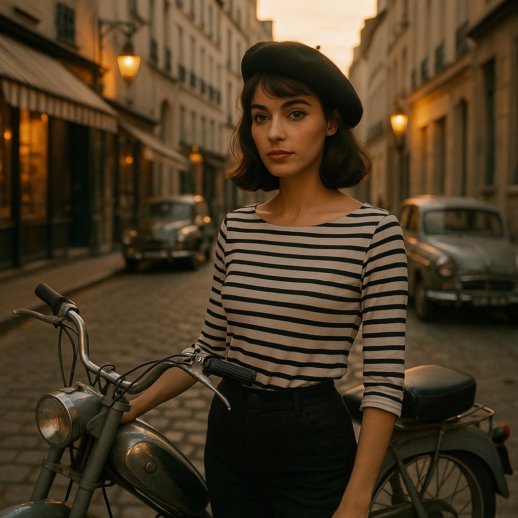 Golden Hour in Paris: 1960s Street Style