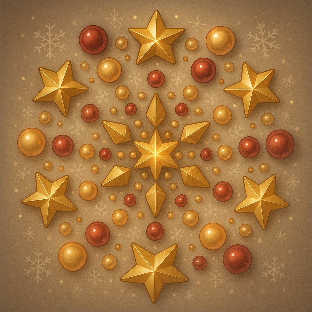 Golden Star Mandala