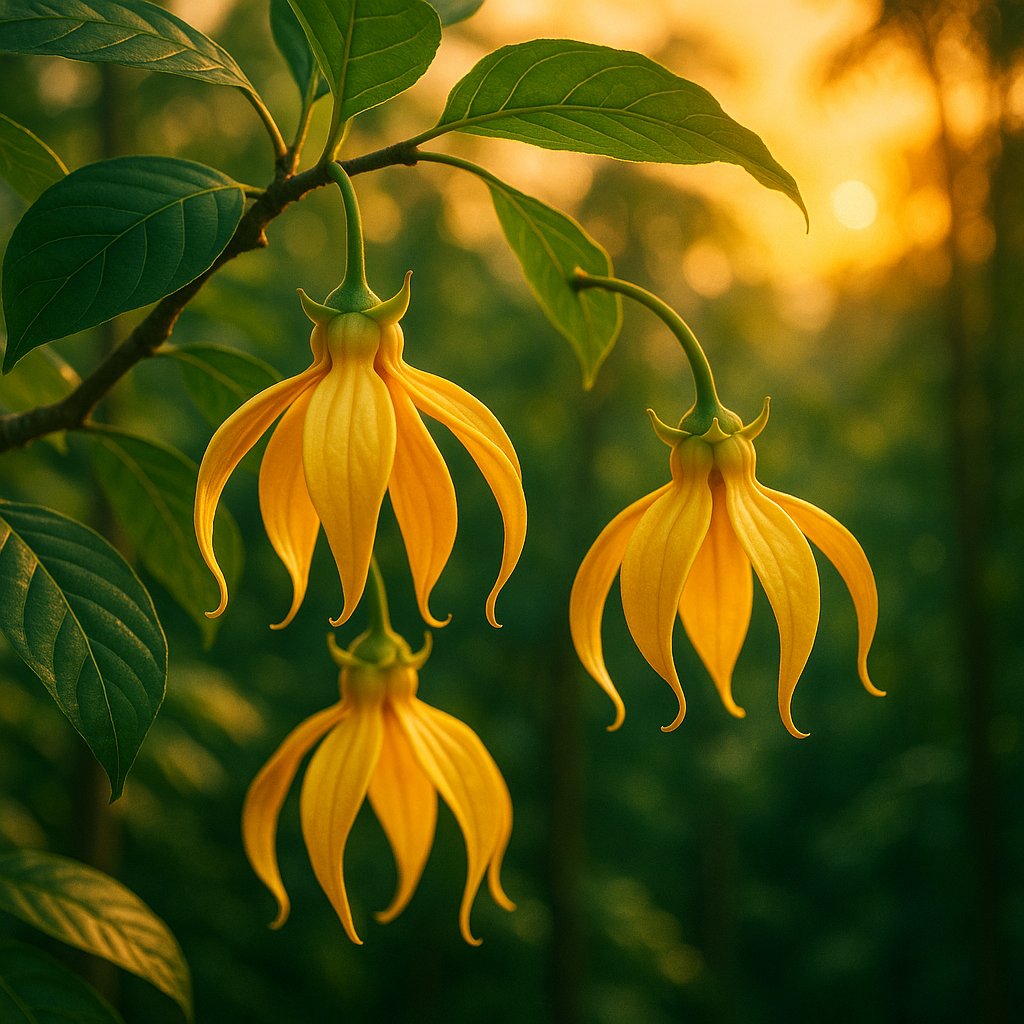 Golden Ylang-Ylang at Sunset