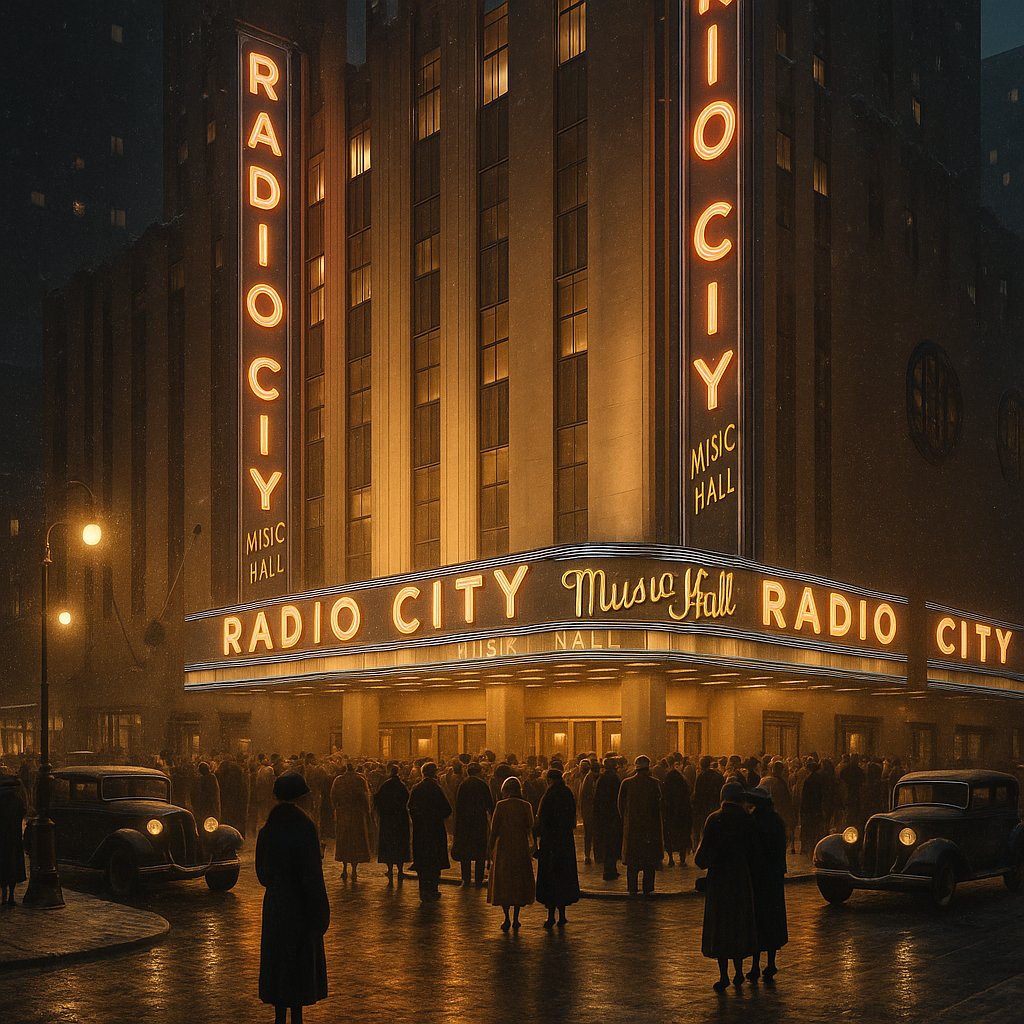 Grand Opening Evening at Radio City Music Hall, December 27, 1932