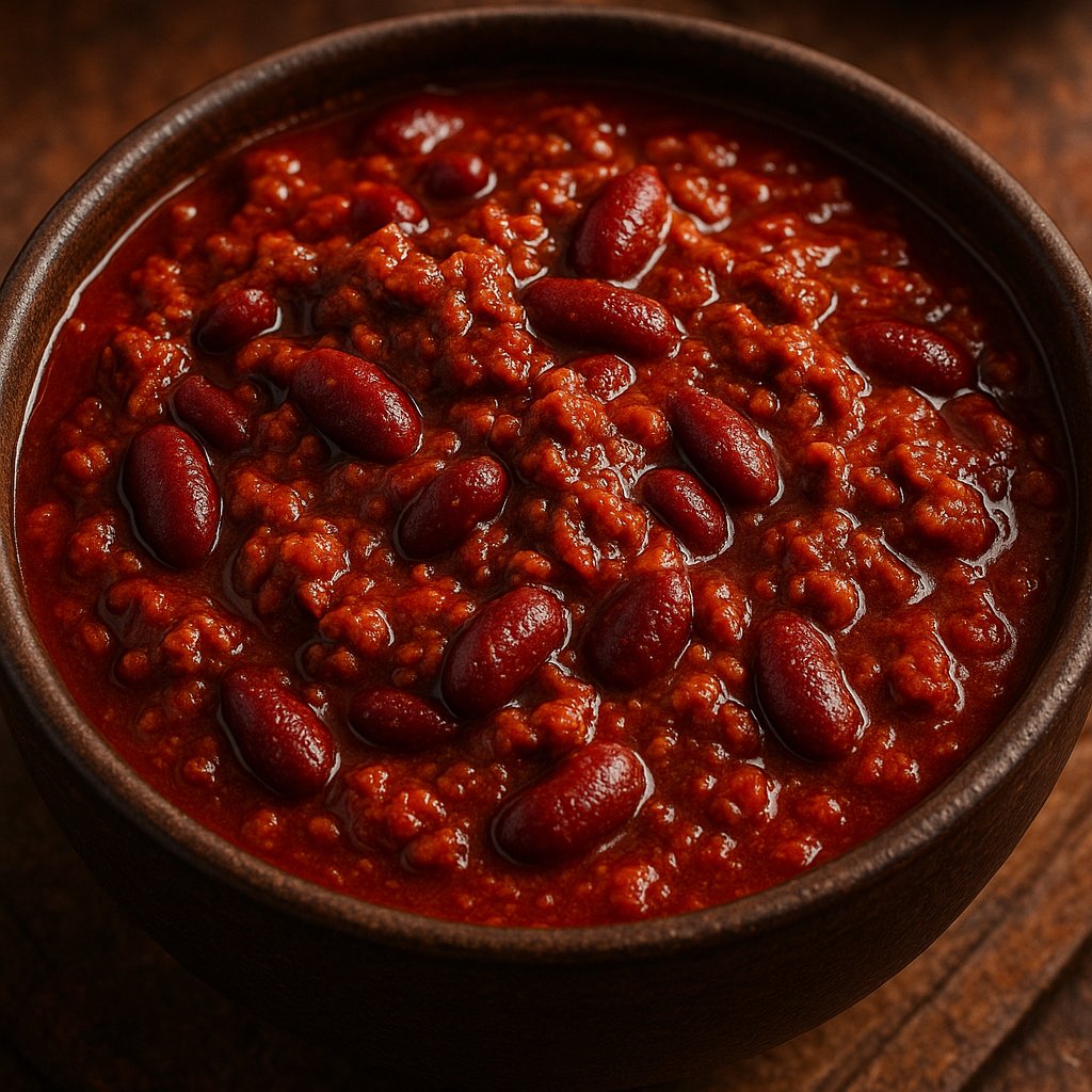 Hearty Chili Con Carne with Kidney Beans