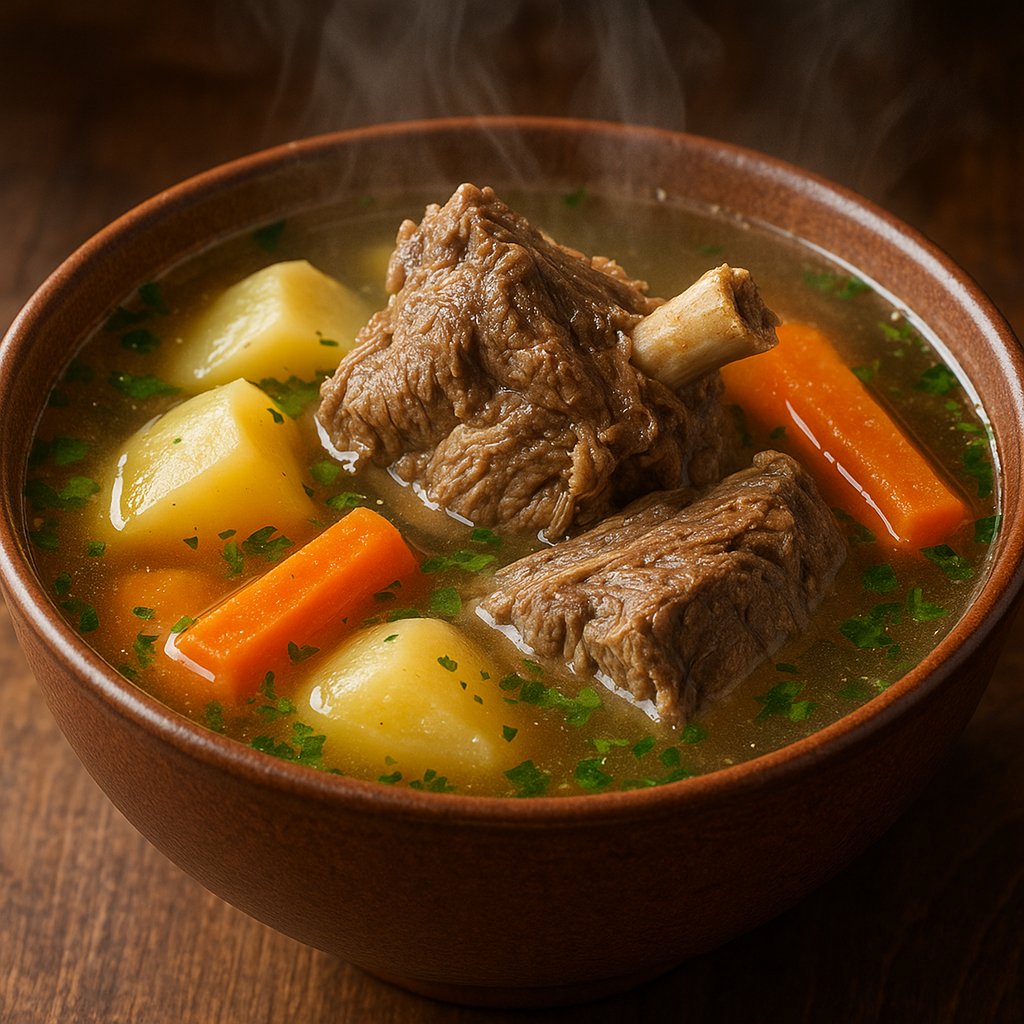 Hearty Shurpa: Aromatic Meat and Vegetable Soup