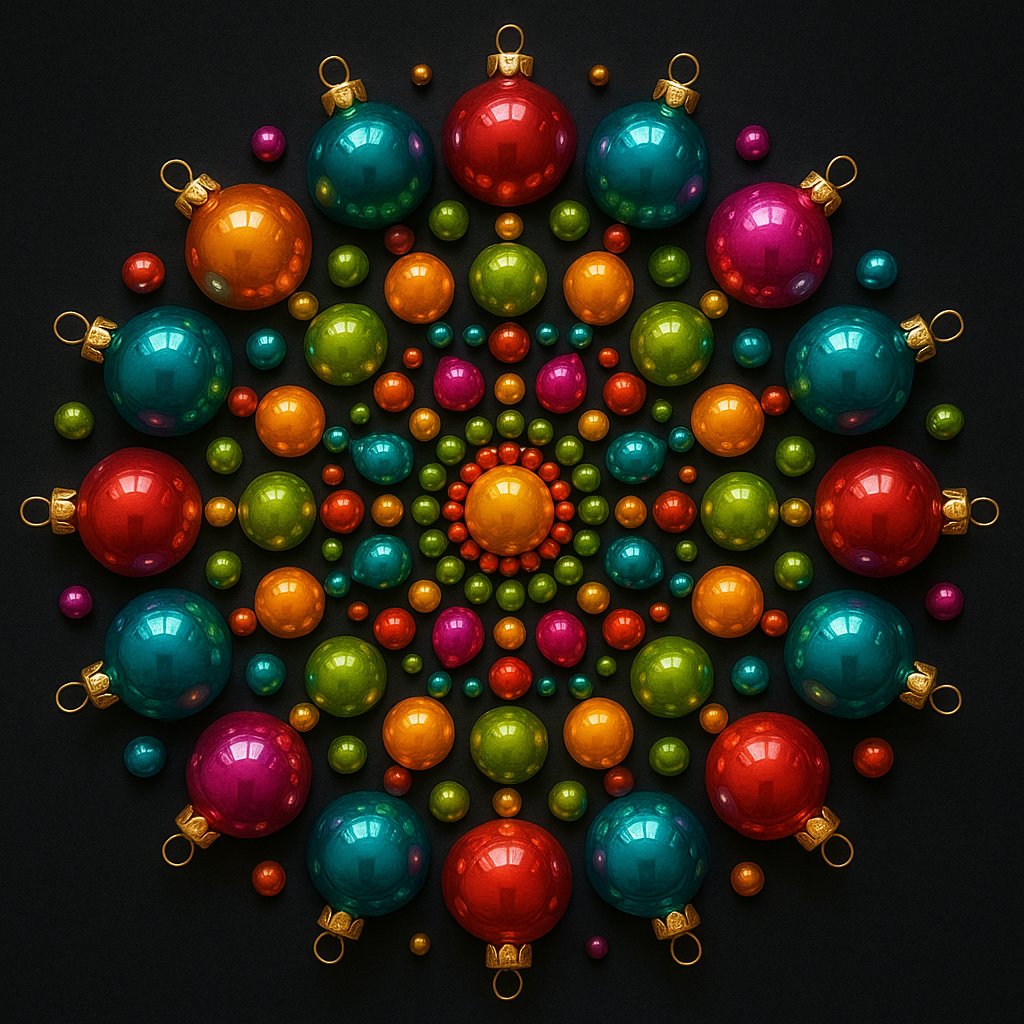 Joyful Christmas Mandala
